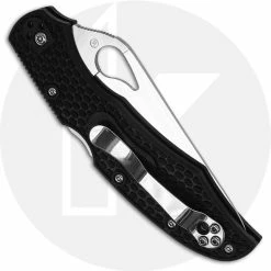 Byrd Knives Spyderco Byrd Knife, Cara Cara2 FRN, SP-BY03PBK2 -SMKW store SP BY03PBK2 CLOSED BACK