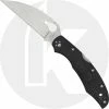 Byrd Knives Spyderco Byrd Cara Cara 2 Wharncliffe BY03PBKWC2 - Plain Edge - Black FRN 2 Byrd Knives Spyderco Byrd Cara Cara 2 Wharncliffe BY03PBKWC2 - Plain Edge - Black FRN -SMKW store SP BY03PBKWC2 1