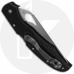 Byrd Knives Spyderco Knives: Spyderco Byrd, Cara Cara2 FRN, Serrated, SP-BY03PSBK2 8 Byrd Knives Spyderco Knives: Spyderco Byrd, Cara Cara2 FRN, Serrated, SP-BY03PSBK2 -SMKW store SP BY03PSBK2 CLOSED BACK