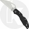 Byrd Knives Spyderco Byrd Meadowlark 2 Wharncliffe BY04PBKWC2 - Plain Edge - Black FRN -SMKW store SP BY04PBKWC2 1