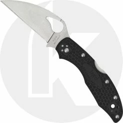 Byrd Knives Spyderco Byrd Meadowlark 2 Wharncliffe BY04PBKWC2 - Plain Edge - Black FRN