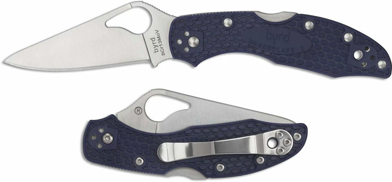Byrd Knives Spyderco Byrd Meadowlark 2 BY04PBL2 Knife Value Price EDC Lock Back Folder Blue FRN 6 Byrd Knives Spyderco Byrd Meadowlark 2 BY04PBL2 Knife Value Price EDC Lock Back Folder Blue FRN - Image 4