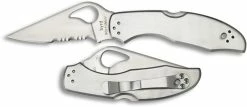 Byrd Knives Spyderco Byrd Meadowlark2 SS Serrated, SP-BY04PS2 -SMKW store SP BY04PS2