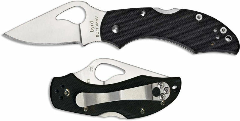 Byrd Knives Spyderco Robin2 G10 Knife, SP-BY10GP2 6 Byrd Knives Spyderco Robin2 G10 Knife, SP-BY10GP2 - Image 4