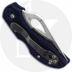 Byrd Knives Spyderco Byrd Robin 2 BY10PBL2 Knife Value Price EDC Lock Back Folder Blue FRN 8 Byrd Knives Spyderco Byrd Robin 2 BY10PBL2 Knife Value Price EDC Lock Back Folder Blue FRN -SMKW store SP BY10PBL2 CLOSED BACK
